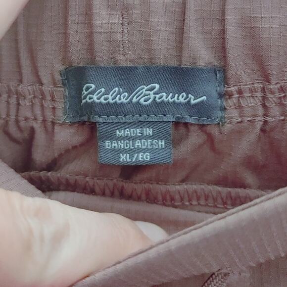 Eddie Bauer Womens Pants Rapids Capri Rose Taupe XL NWT - Picture 5 of 6